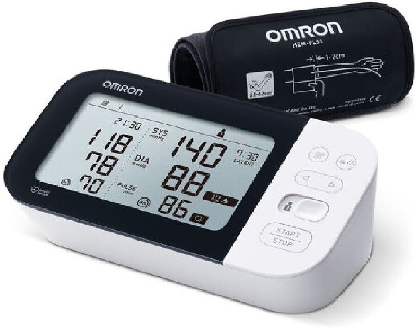 Omron m7 misuratore di pressione intelli