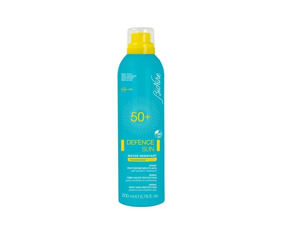 Bionike defence sun spray trasparente spf50+