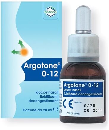 Dompè Argotone 0-12 Gocce Nasali Decongestionanti Bambini