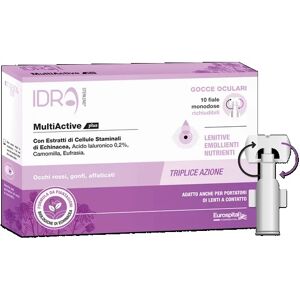 optoflex Sterilens Idra MultiActive Plus Gocce Oculari 10 Fiale Monodose