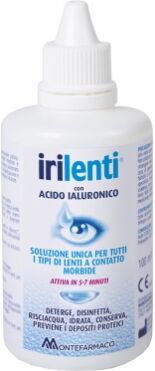 Montefarmaco Irilenti Plus Soluzione Unica per Lenti a Contatto Morbide 100 ml