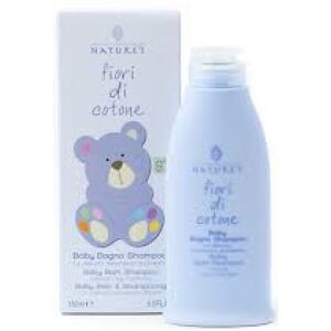 Biosline Natures fiori di cotone baby bagno shampoo