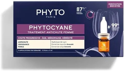 Phyto ciane fiale donna caduta progressiva