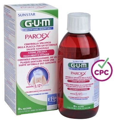 Gum Sunstar Paroex Collutorio 0,12% Clorexidina