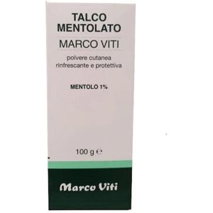 Marco Viti Talco Mentolato Viti Polvere Rinfrescante 100 grammi