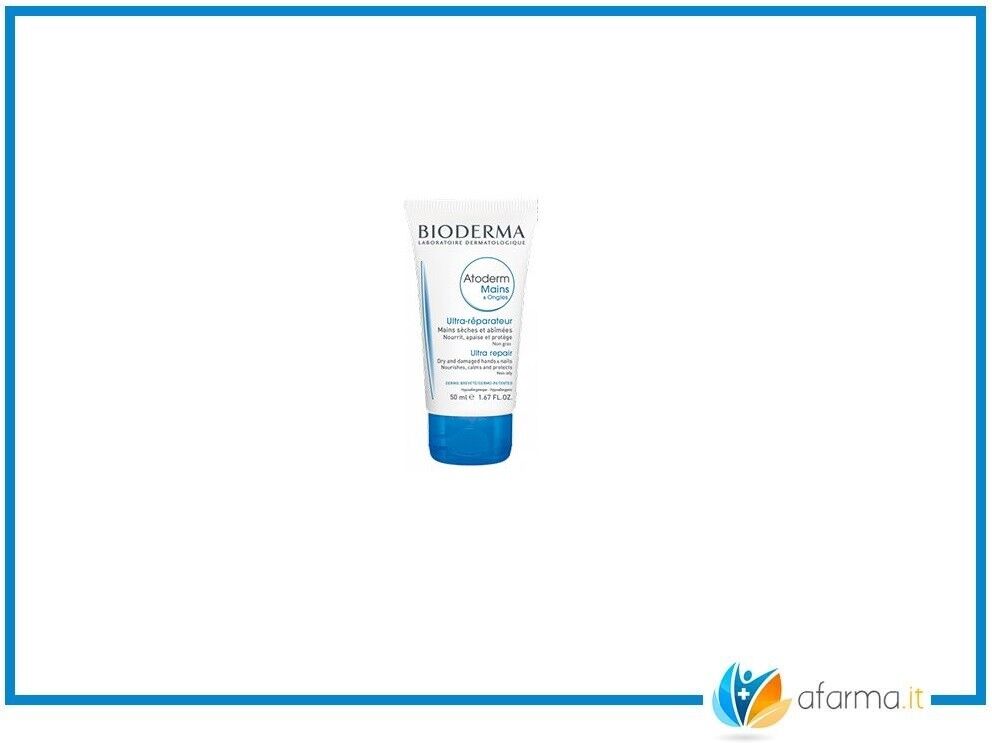 Bioderma Atoderm crema mani e unghie 50ml