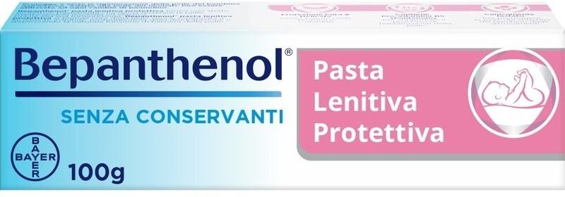 Bayer Bepanthenol pasta lenitiva protettiva 100 grammi