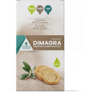 Promopharma Dimagra crostino classico proteico 200 grammi