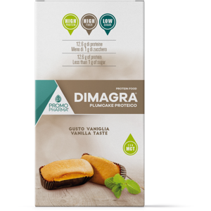 Promopharma Dimagra plumcake vaniglia 140 grammi