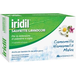 Montefarmaco Iridil Lavaocchi 14 salviette monouso