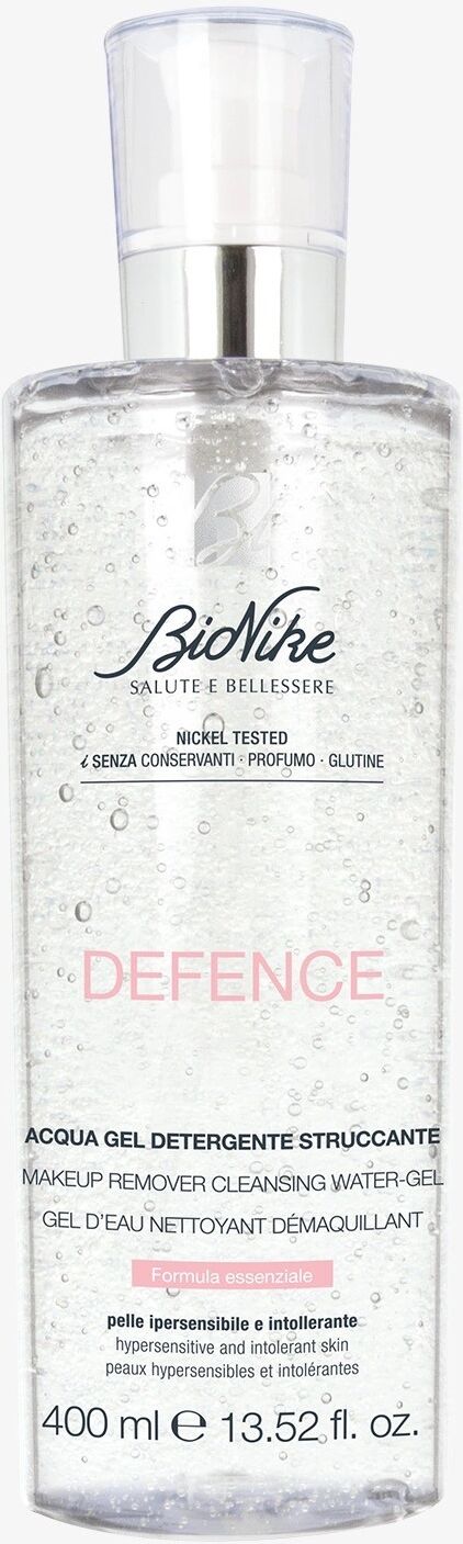 Bionike defence acqua gel detergente struccante 400ml