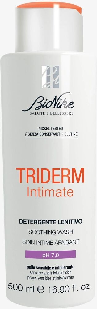 Bionike Triderm Intimate Detergente Intimo lenitivo pH 7 500 ml