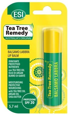 ESI Tea Tree Remedy Balsamo Labbra SPF20