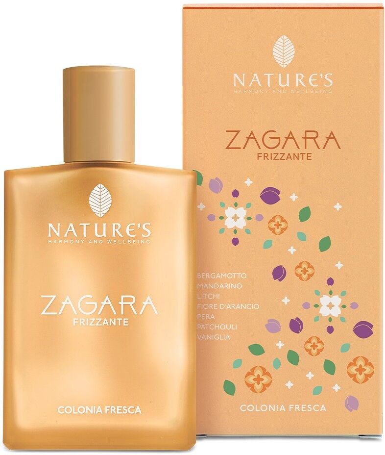 biosline nature's zagara frizzante colonia fresca