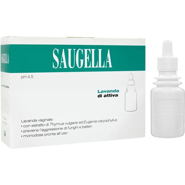 meda pharma saugella attiva lavanda vaginale antibatterica 4 flaconi 140ml