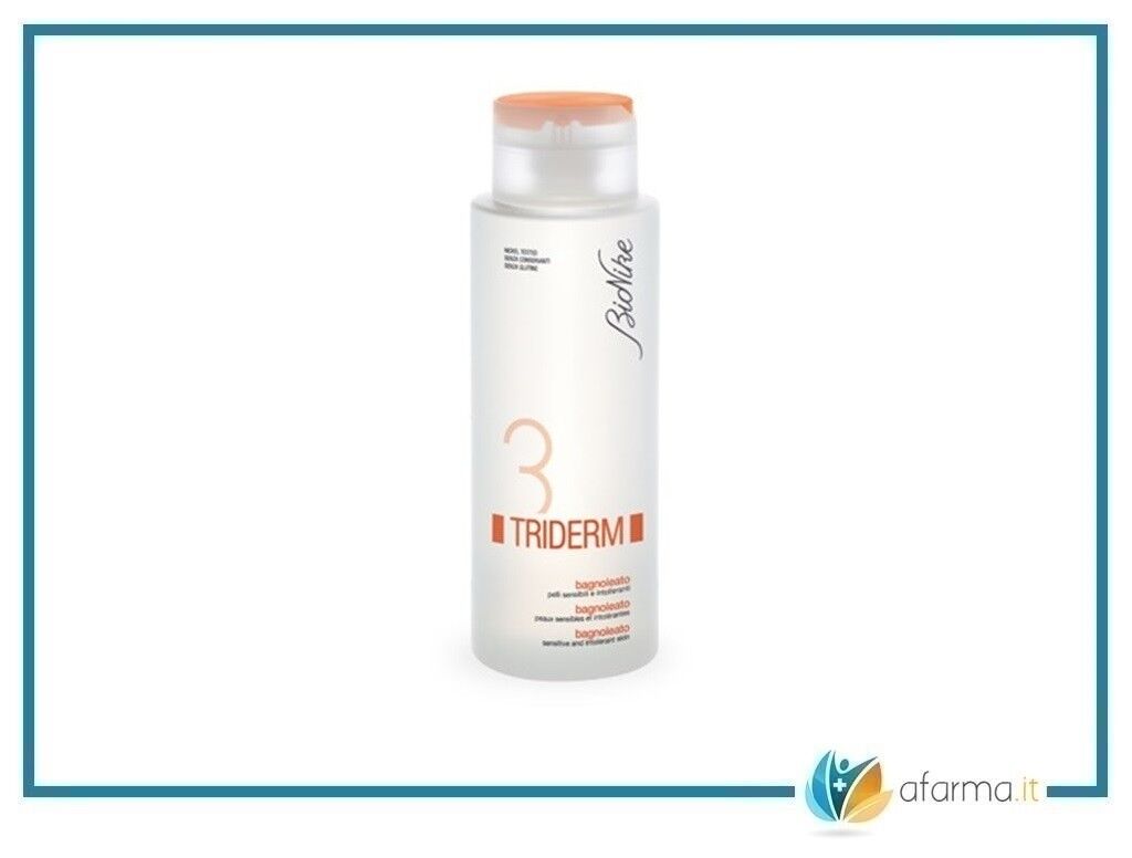 Bionike Triderm bagnoleato bagno doccia 250ml