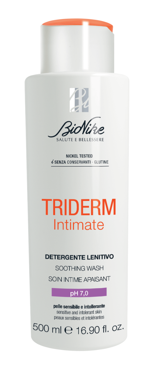 Bionike Triderm Intimate Detergente Intimo lenitivo pH 7 Flacone 500 ml