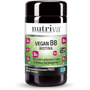 Nutriva vegan b8 fizz 30 compresse