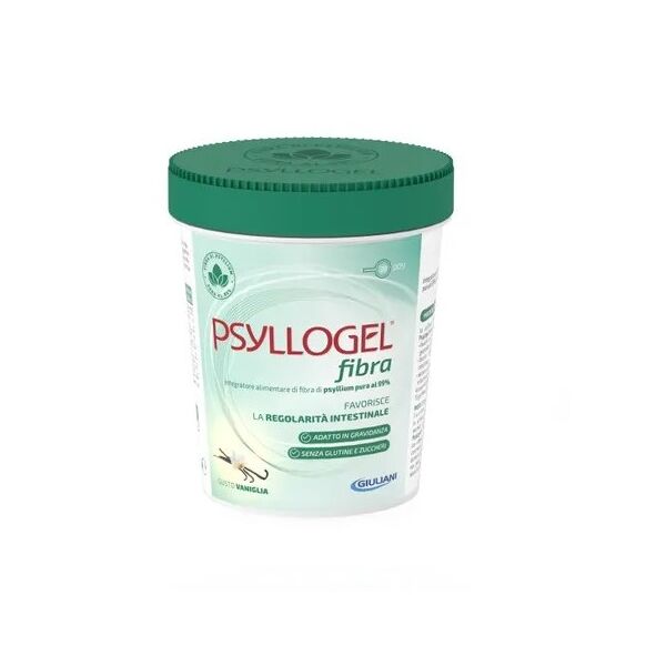 giuliani psyllogel fibra integratore per intestino gusto vaniglia vaso 170g