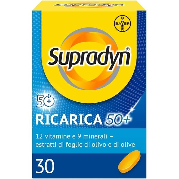 bayer supradyn ricarica 50+ 30 compresse