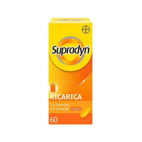 bayer supradyn ricarica integratore vitamine e sali minerali 60 compresse