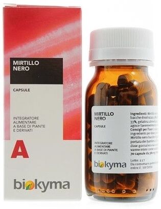 laboratori_biokyma mirtillo nero liofilizzato estratto secco 70 capsule