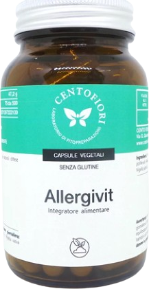 Cento Fiori Allergivit Integratore per le Allergie 75 capsule vegetali