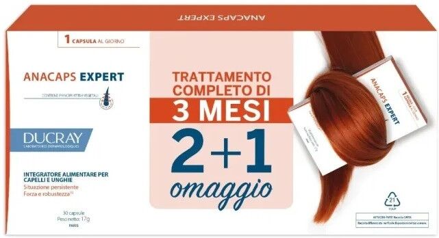 Ducray Anacaps expert capelli e unghie 3x30 capsule