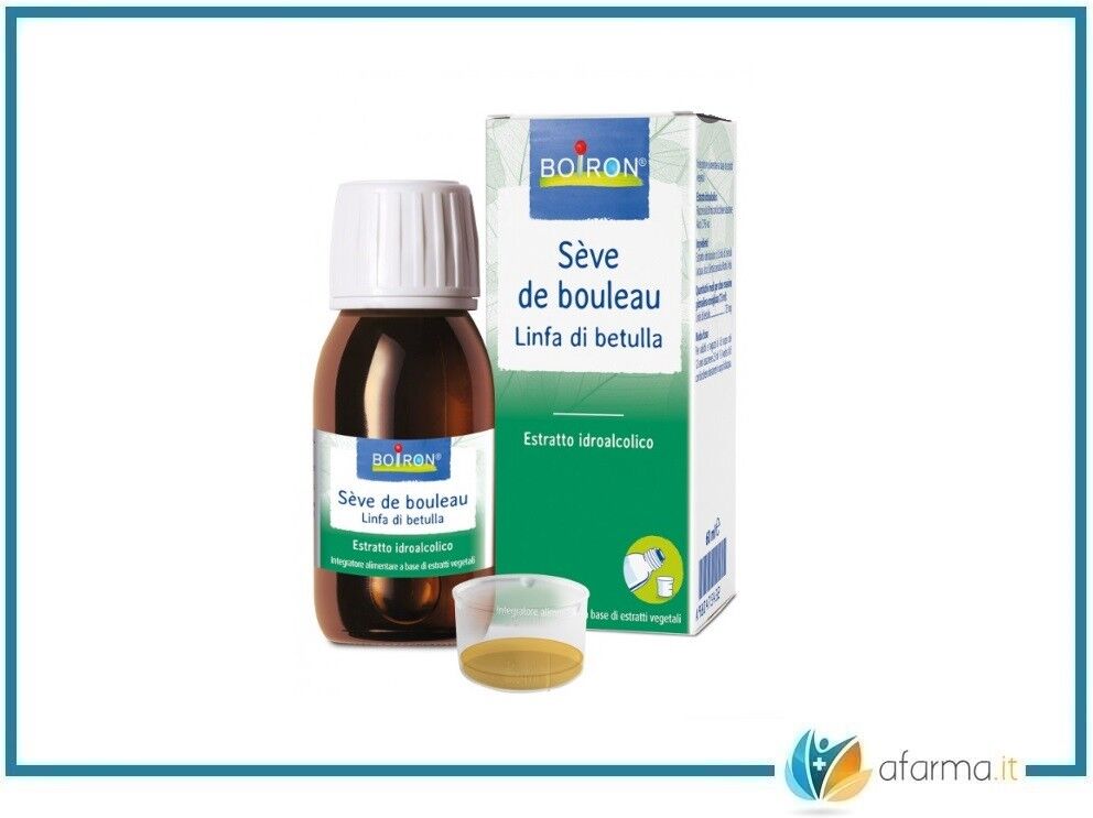 Boiron sève de bouleau estratto idroalcolico betulla 60ml