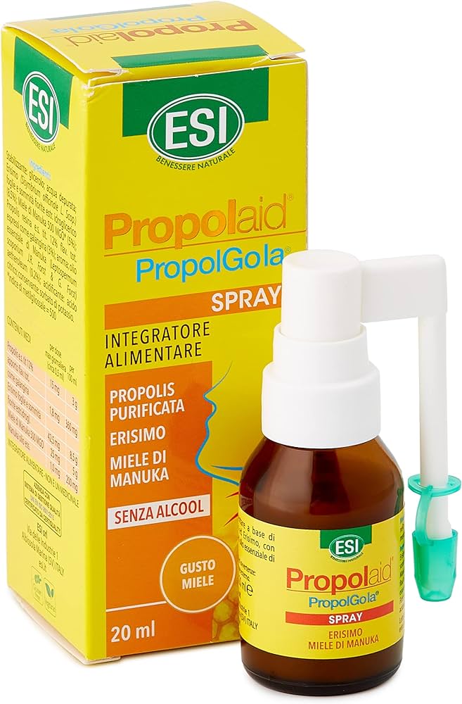 ESI Propolaid Propolgola Spray con Miele di Manuka