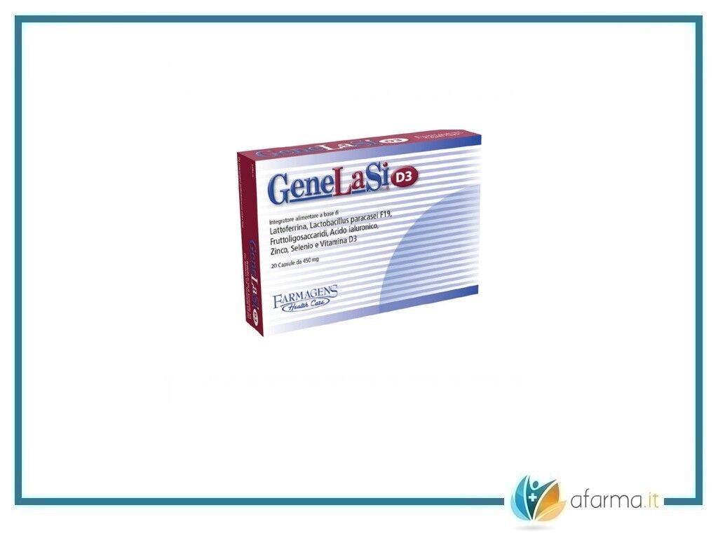 Farmagens Health Care Genelasi d3 20 capsule