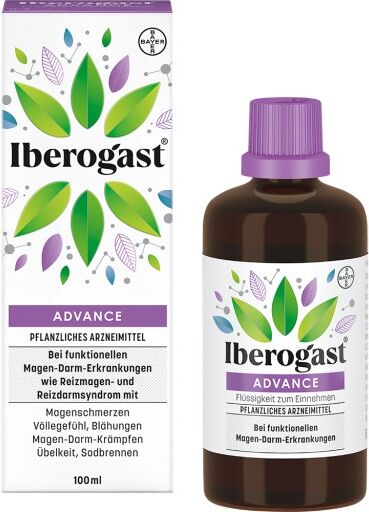 Bayer Iberogast Advance Gocce per il Gonfiore 100 ml