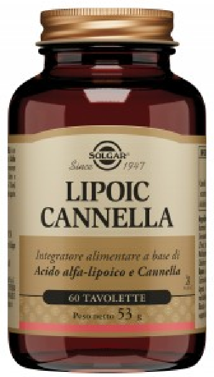 Solgar Lipoic cannella 60 capsule