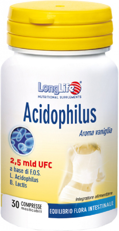 Longlife acidophilus 30 tavolette