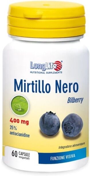 Longlife Mirtillo Nero 60 Capsule