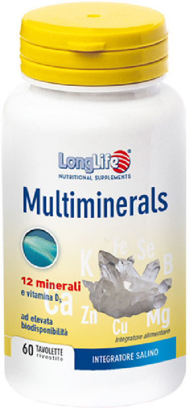 Longlife multiminerals 60 tavolette