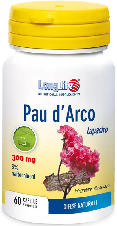 Longlife pau d'arco 3% 50 capsule