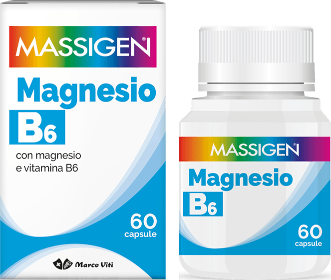 Marco Viti Massigen Magnesio B6 Integratore 60 capsule