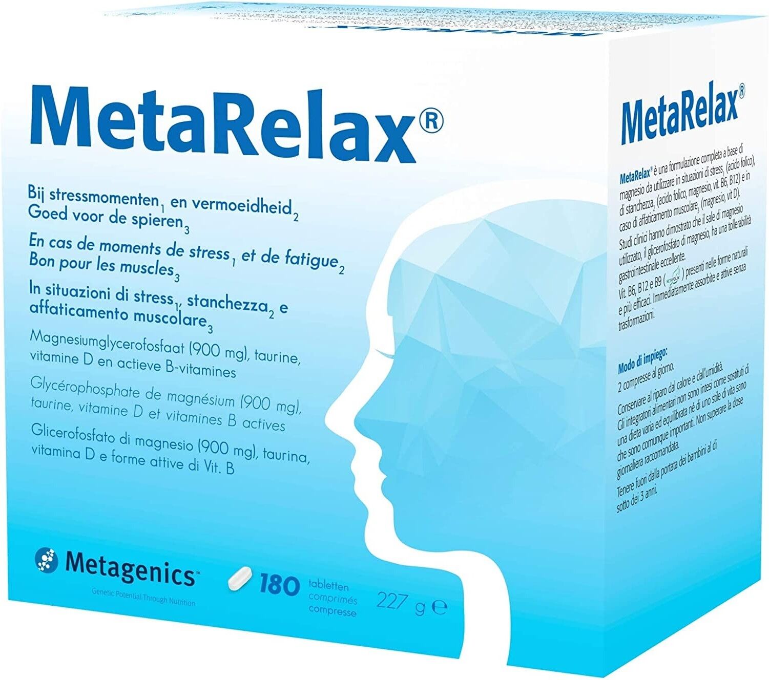 Metagenics Metarelax 180 Compresse