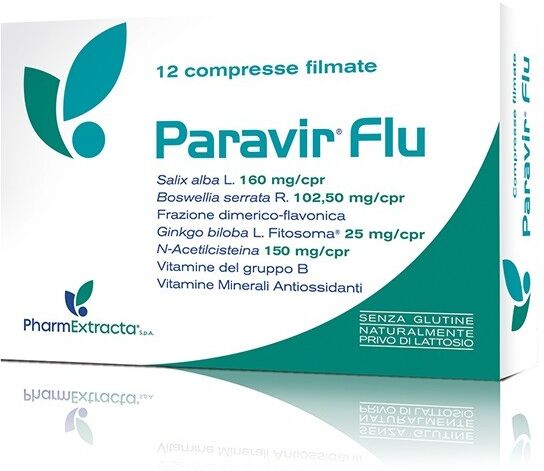 Pharmaextracta Paravir Flu Pharmextracta 12 Compresse Filmate