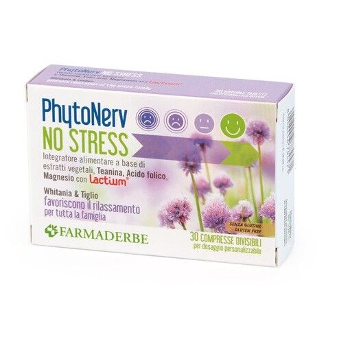 Farmaderbe Phytonerv no stress 30 compresse