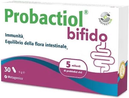 Metagenics Probactiol Bifido Integratore di Probiotici con Vitamine 30 capsule