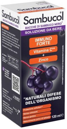 Named Sambucol Liquido da Bere Difese Immunitarie 120 ml