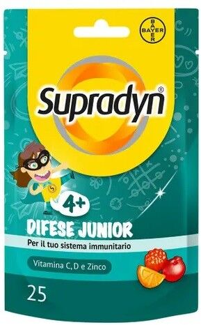 Bayer Supradyn difese junior 25 caramelle gommose