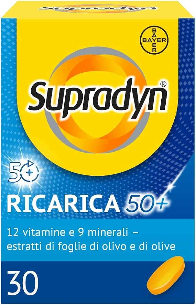 Bayer Supradyn Ricarica 50+ 30 compresse