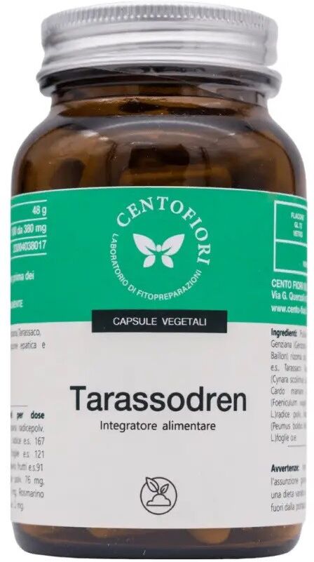 Cento Fiori Tarassodren 100 capsule vegetali