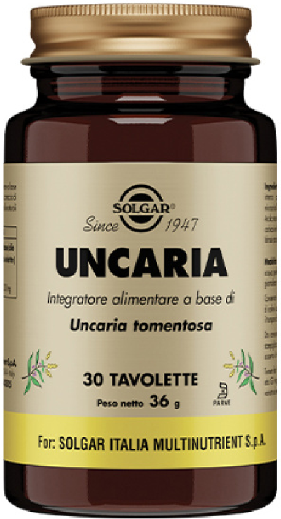 Solgar Uncaria 30 tavolette