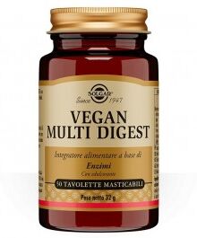 Solgar Vegan multi digest 50 tavolette masticabili