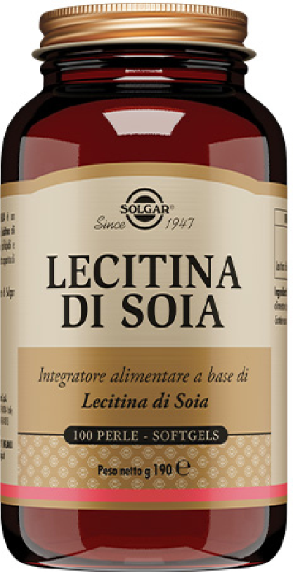 Solgar Lecitina di soia 100 perle softgels