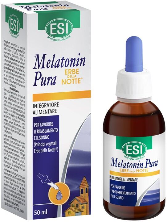 ESI Melatonina Pura Gocce con Erbe della Notte 50 ml